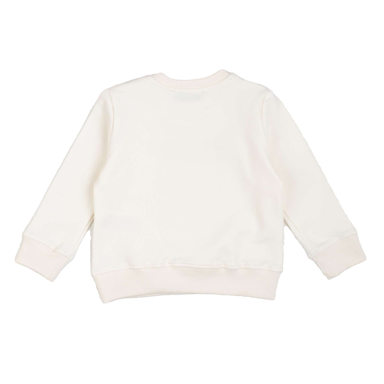 Felpa bimbo/a in cotone, panna, MSGM. - IrisBlu