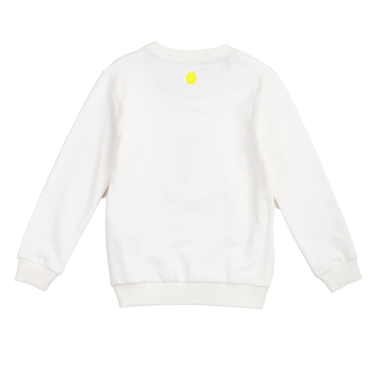 Felpa bimbo/a in cotone Trussardi total white - IrisBlu