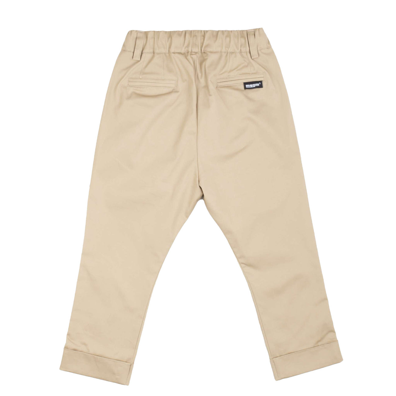 Pantalone tela paracadute beige, ragazzo, Msgm. - IrisBlu