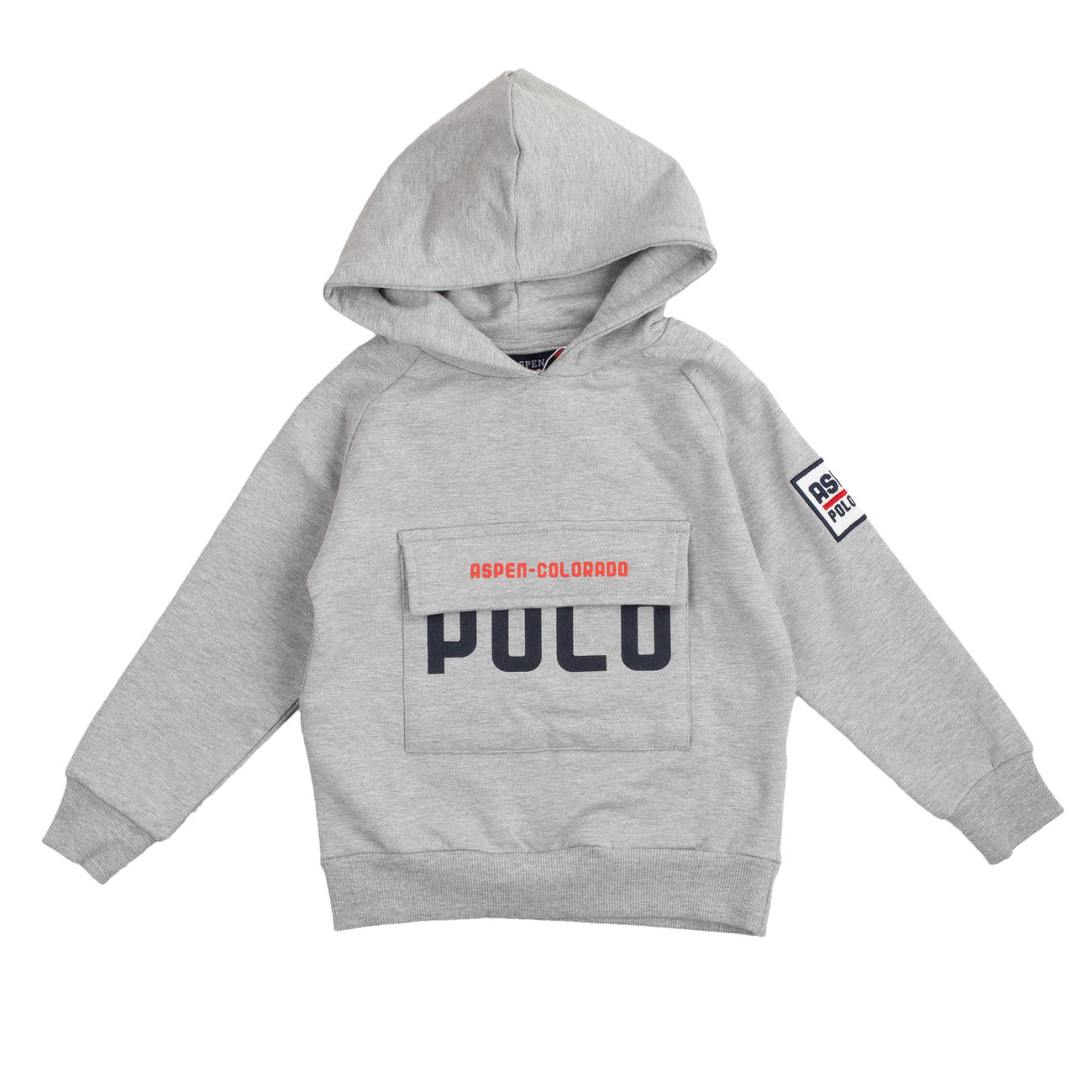 Felpa Polo Aspen con cappuccio, bambino. - IrisBlu