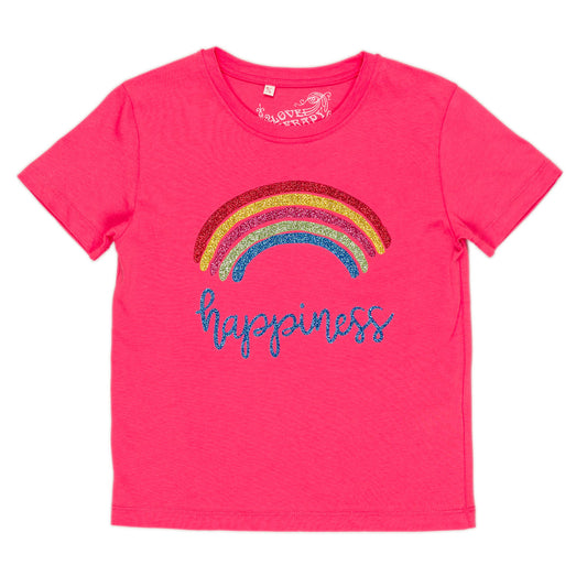 T-shirt lampone, bimba, Love Therapy