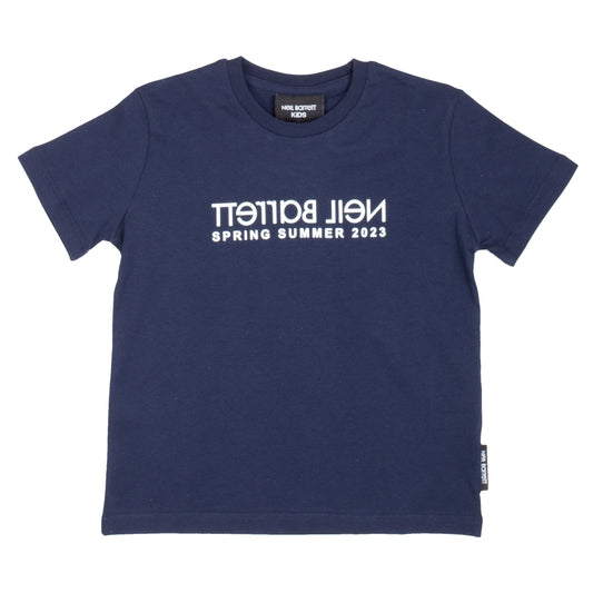 T-shirt ragazzo Neil Barrett - IrisBlu