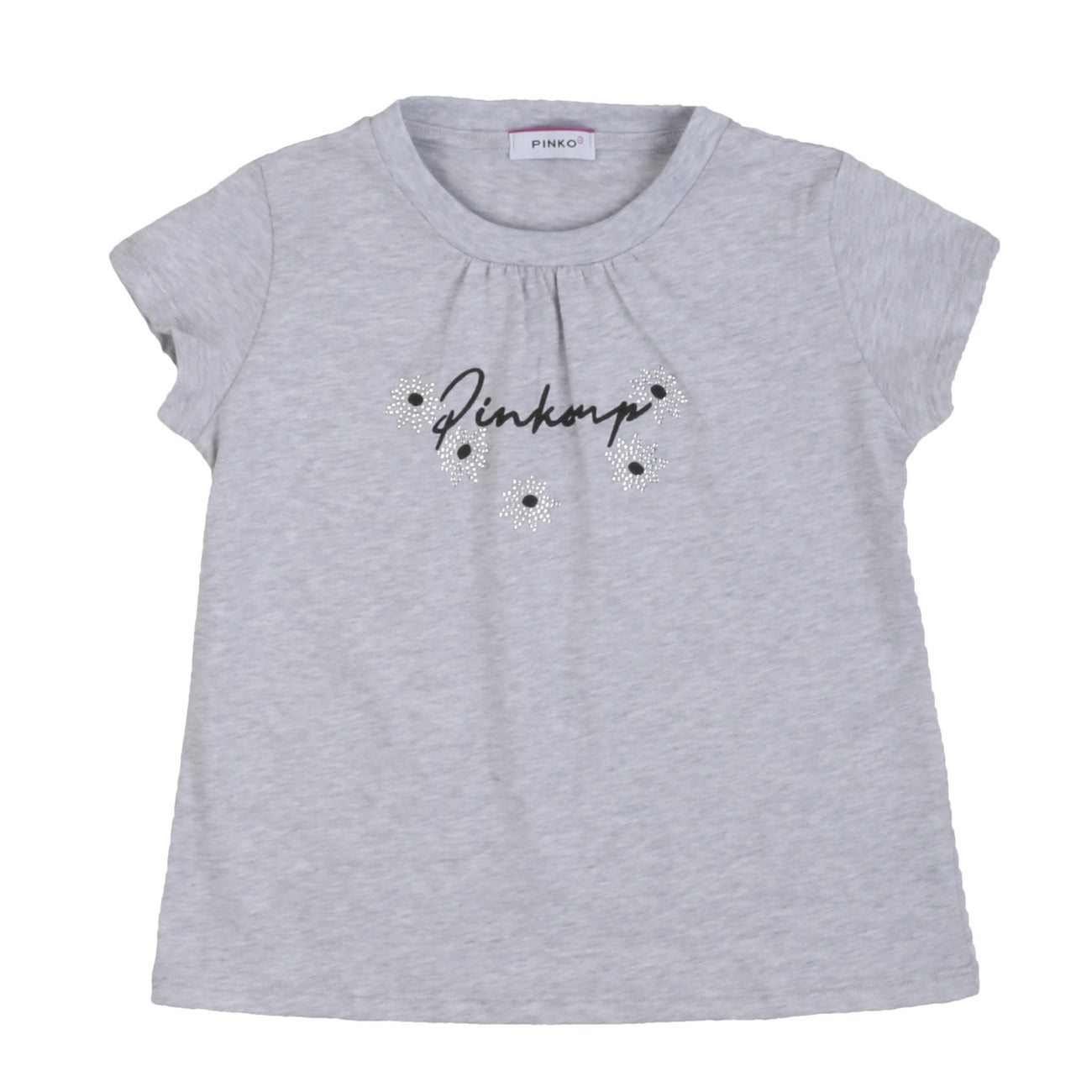 T-shirt grigia, bimba, Pinko - IrisBlu