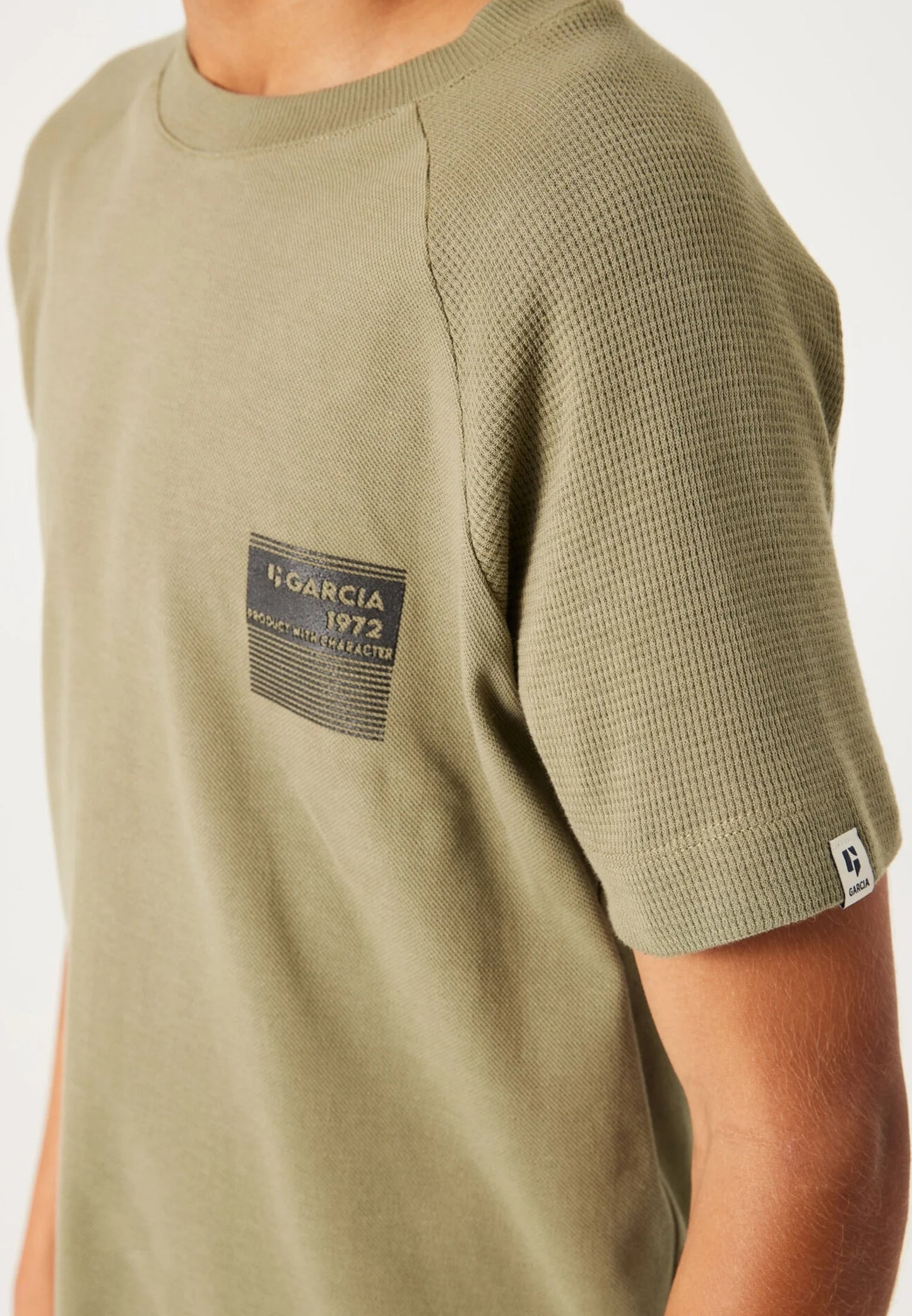 T-shirt ragazzo/a Garcia verde militare